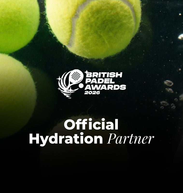 The British Padel Awards’ Official Hydration Partner