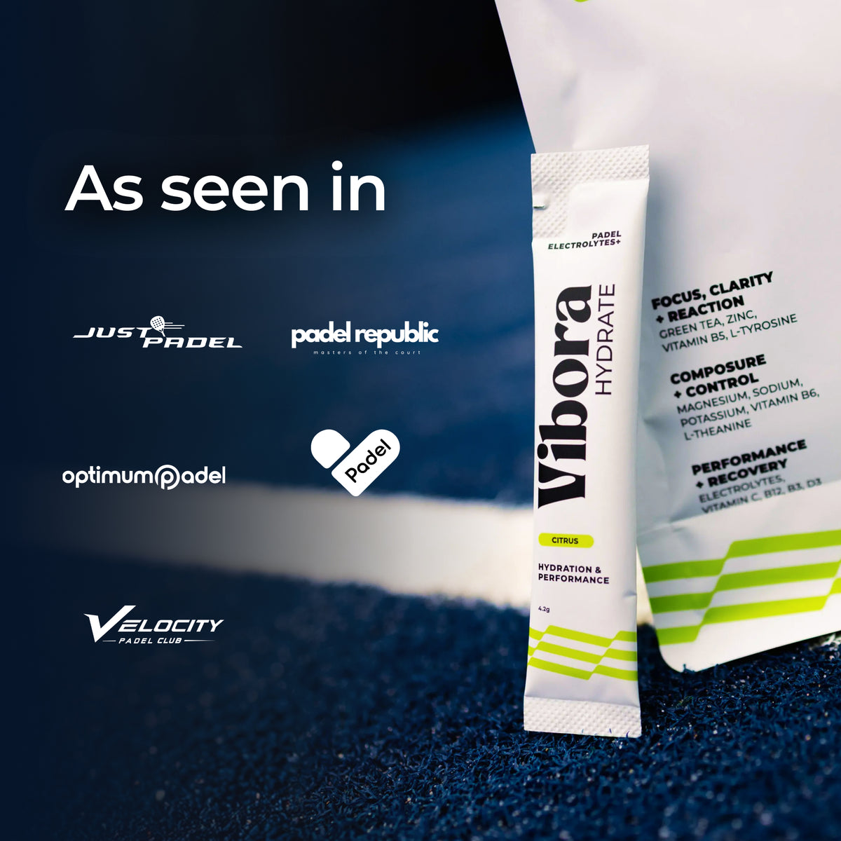 Padel Electrolyte Hydration