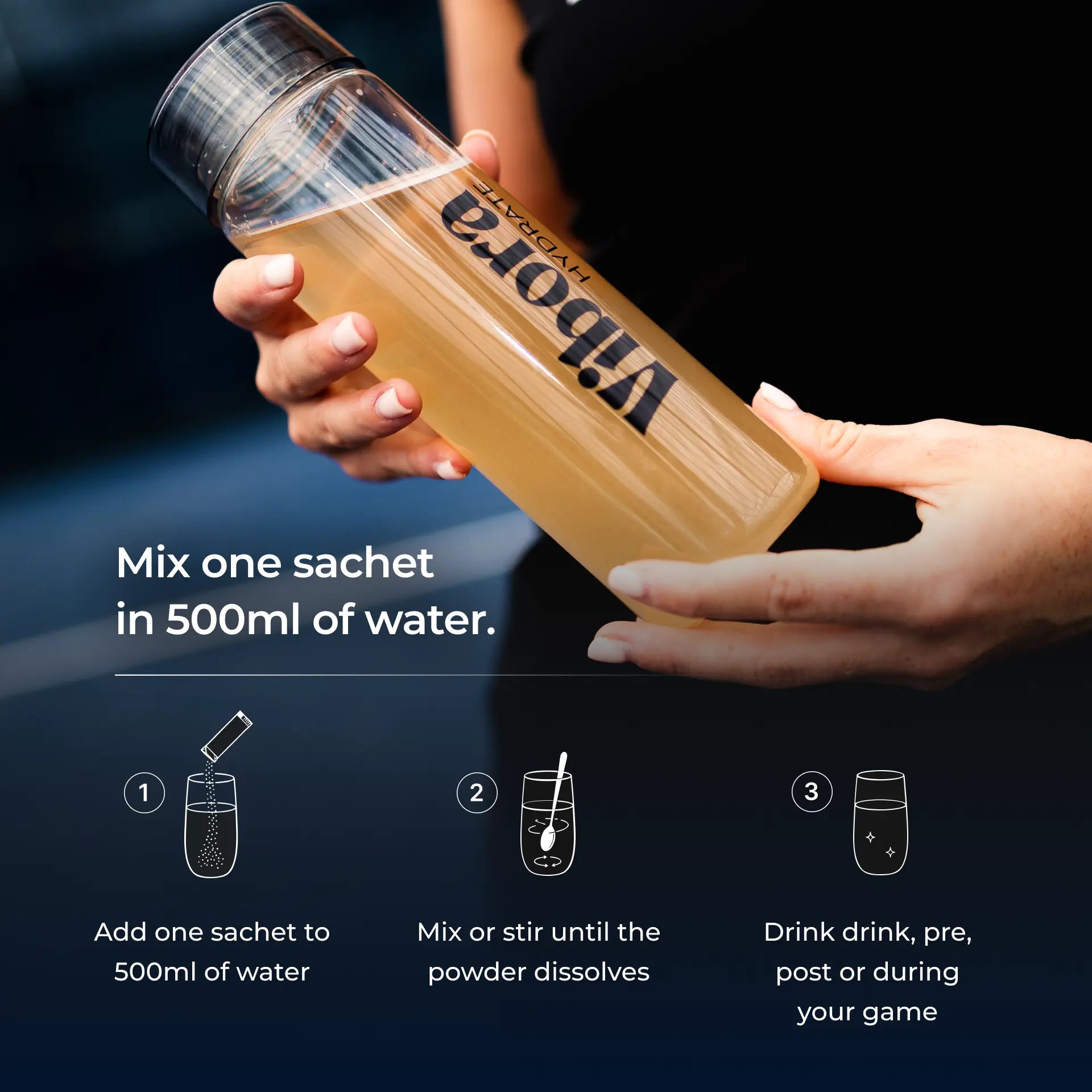 Padel Electrolyte Hydration